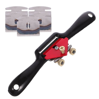 Woodworking Hand Planer Tool Set with Alloy Steel Curved Formwork for Wood Carving and Shaping, 1 Piece
