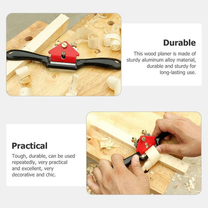 Premium Hand Planer Spokeshave with Black Alloy Steel Blade for Precision Wood Shaping and Carpentry Work