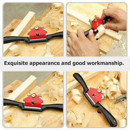 Premium Hand Planer Spokeshave with Black Alloy Steel Blade for Precision Wood Shaping and Carpentry Work