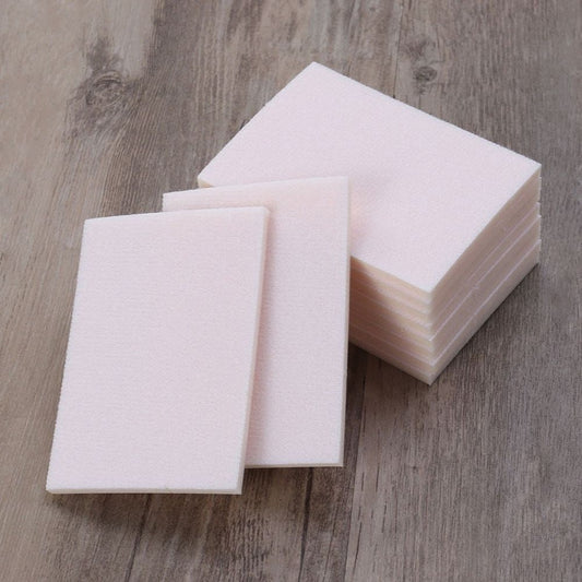 2000 Grit Abrasive Sponge, White, Dust Absorbing, Smooth Sanding Sponge for Wet & Dry Use, Ideal for Cleaning and Polishing