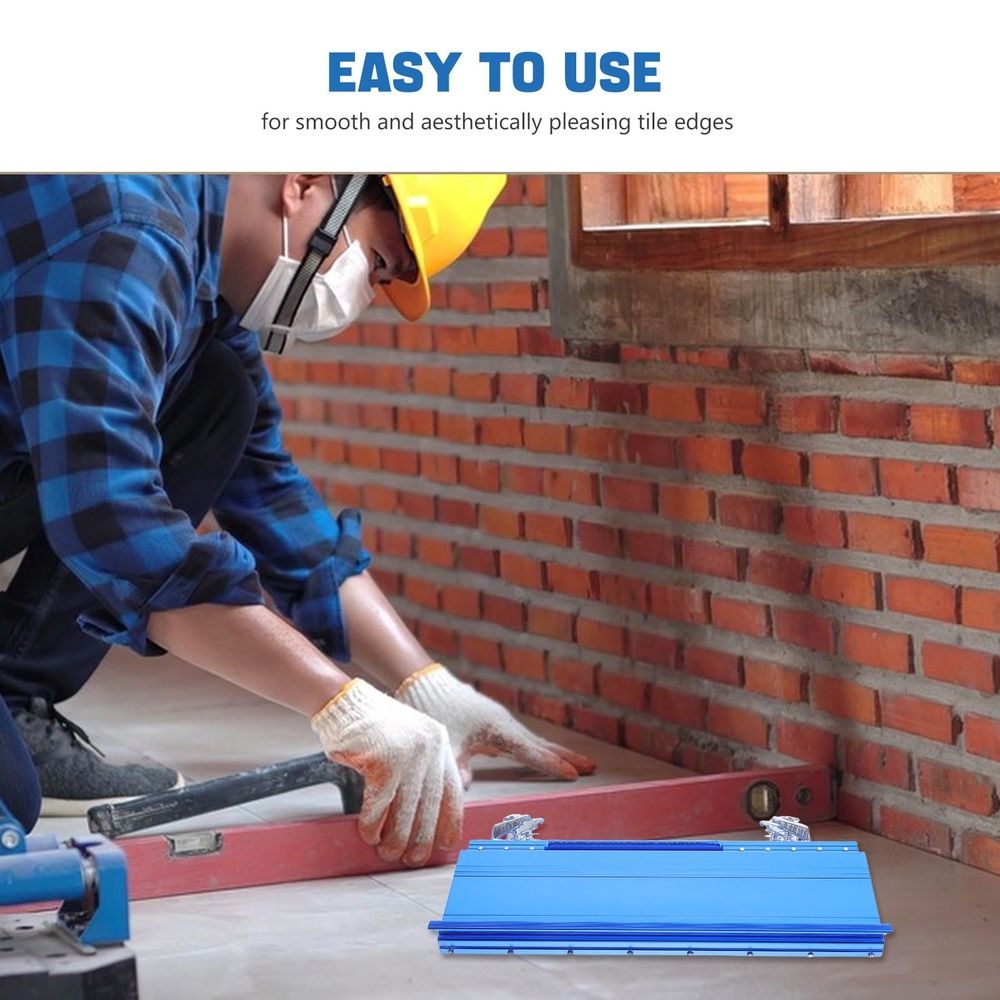 Tile Chamfering Tool Manual Tile Cutter Aluminum Alloy 1Pack for Professional Workers