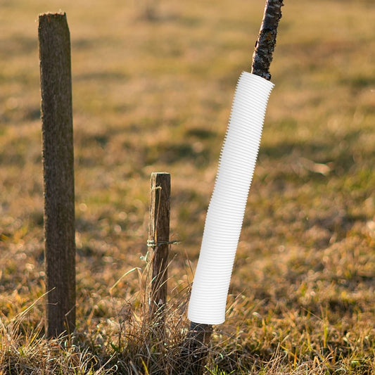 Tree Protectors White PP Material 6-Pack Tree Guards for Garden and Outdoor Plant
