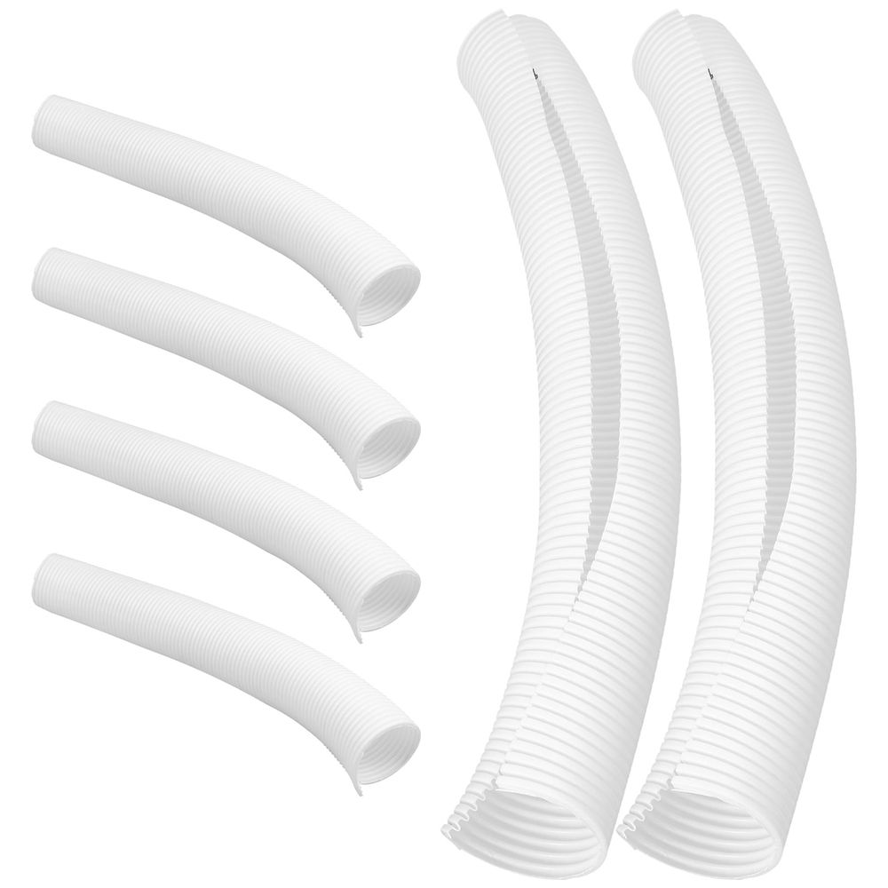 Tree Protectors White PP Material 6-Pack Tree Guards for Garden and Outdoor Plant