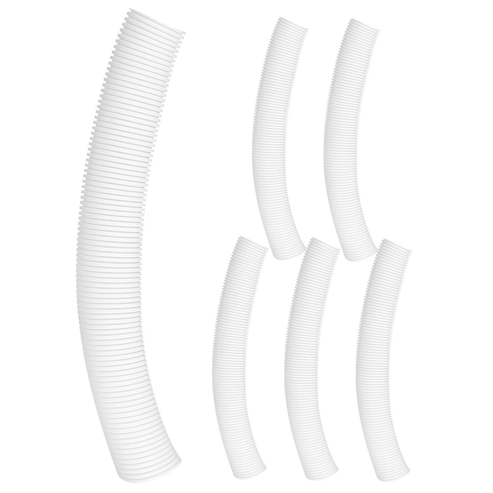 Tree Protectors White PP Material 6-Pack Tree Guards for Garden and Outdoor Plant