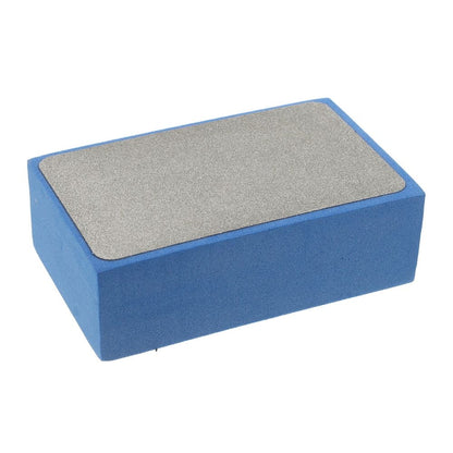 Versatile Tile Polishing Kit Blue Handheld Sanding Pad for Stone Concrete and Glass