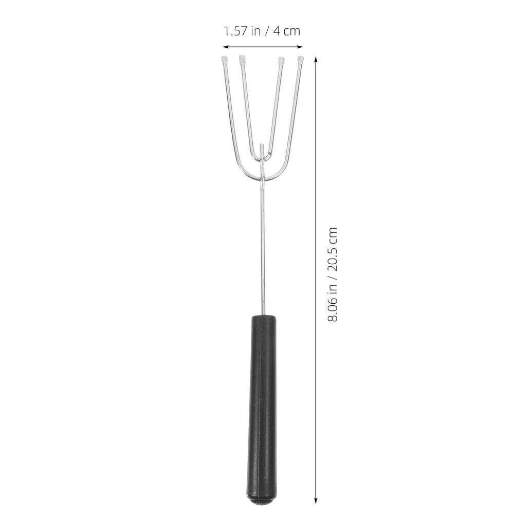 10Pcs Practical Design Candy Dipping Tools with Comfortable Handles for Fondue Use