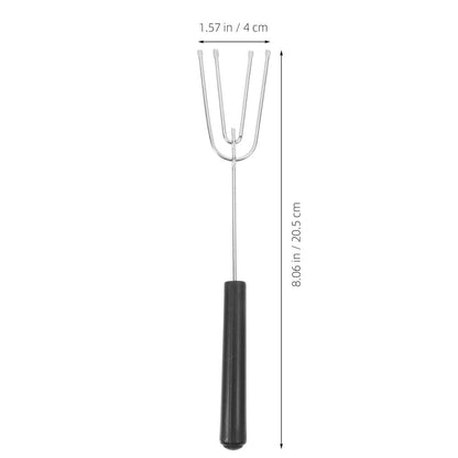 10Pcs Practical Design Candy Dipping Tools with Comfortable Handles for Fondue Use