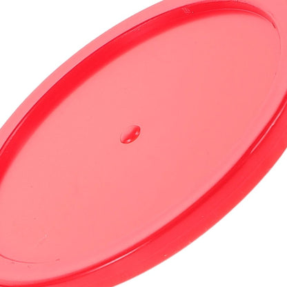 Red Plastic Ice Hockey Training Pucks 6-Pack for Wet Weather and Rainy Day Practice Sessions