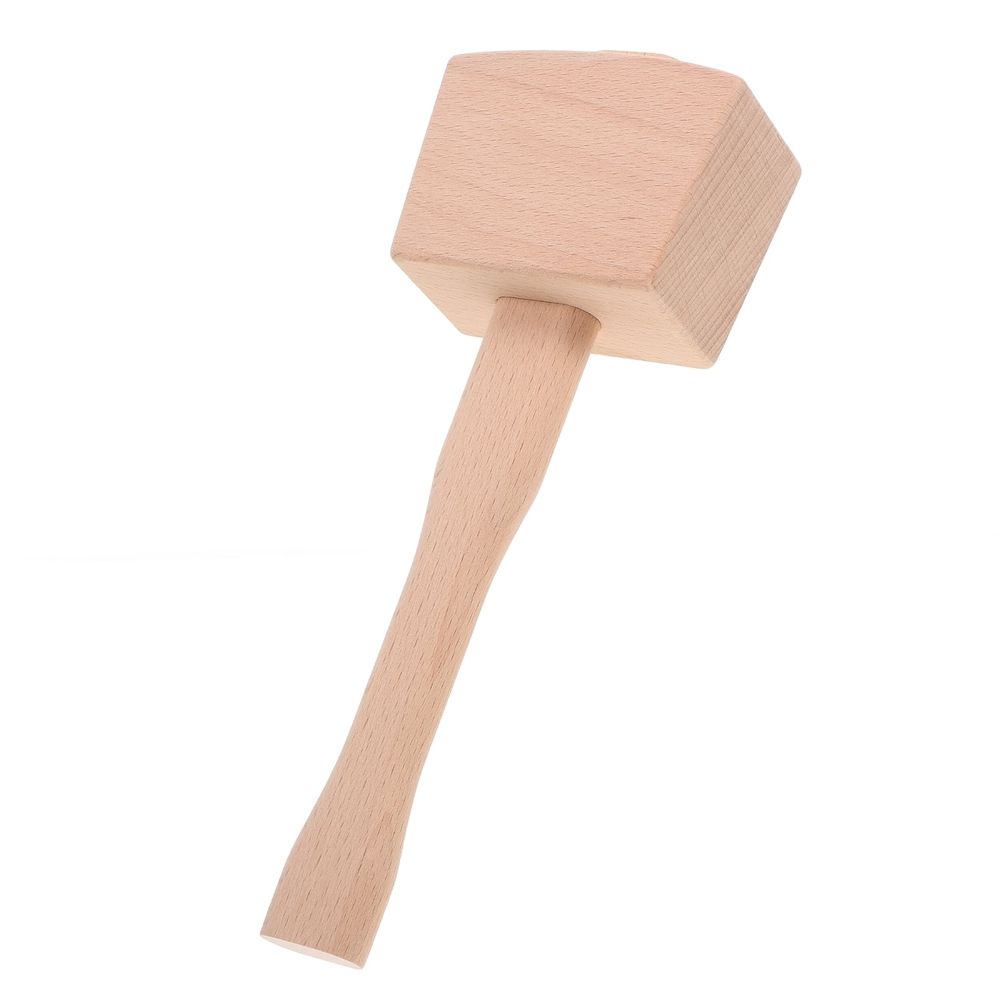 Woodworking Hammer Wooden Mallet Durable Sturdy Leathercraft Use