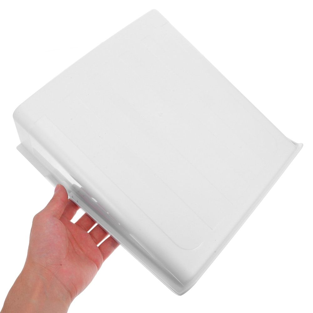 White Plastic Camera Protector Cover Weatherproof Outdoor Rain Shield 3Pcs