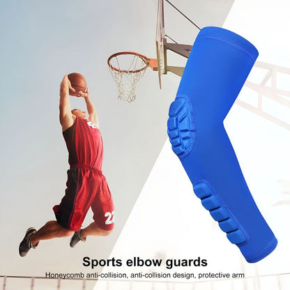Football Arm Pad, Padded  Forearm Sleeves, Super Soft Breathable Compression Arm Protective Support