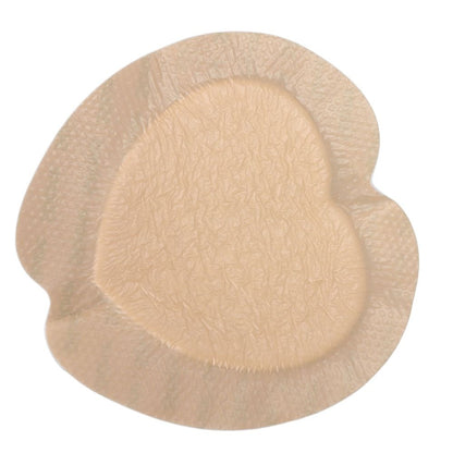 Wound Bandage, Strong Absorbency Silicone Foam Pad Waterproof 18x18cm7.09x7.09in Breathable For Pressure Ulcer