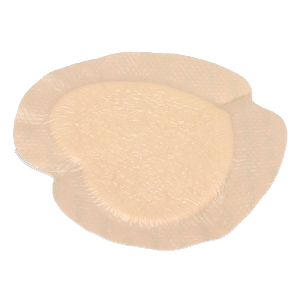 Wound Bandage, Strong Absorbency Silicone Foam Pad Waterproof 18x18cm7.09x7.09in Breathable For Pressure Ulcer