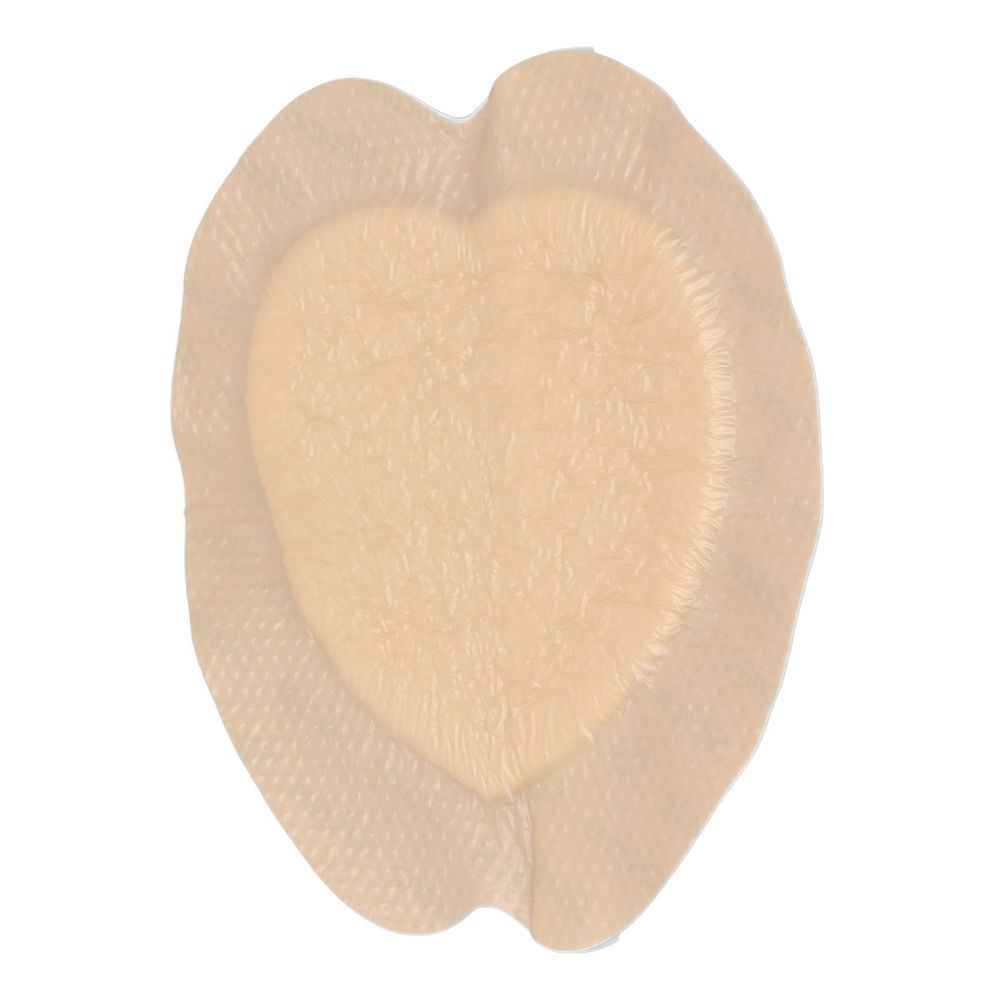 Wound Bandage, Strong Absorbency Silicone Foam Pad Waterproof 18x18cm7.09x7.09in Breathable For Pressure Ulcer