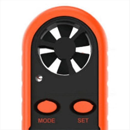 Anemometer Handheld, Light Weight Digital Wind Speed Meter Vane Anemometer Wind Power Temperature Humidity Measurement,1 * Wind speed gauge,As Shown