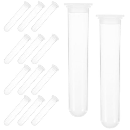 Laboratory PP Centrifuge Tubes with Lids Safe for Experiments 100Pcs