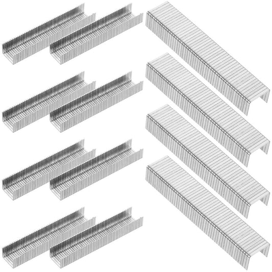 1000 Pieces Small Pneumatic Staples Carbon Steel for Woodworking and Home Use