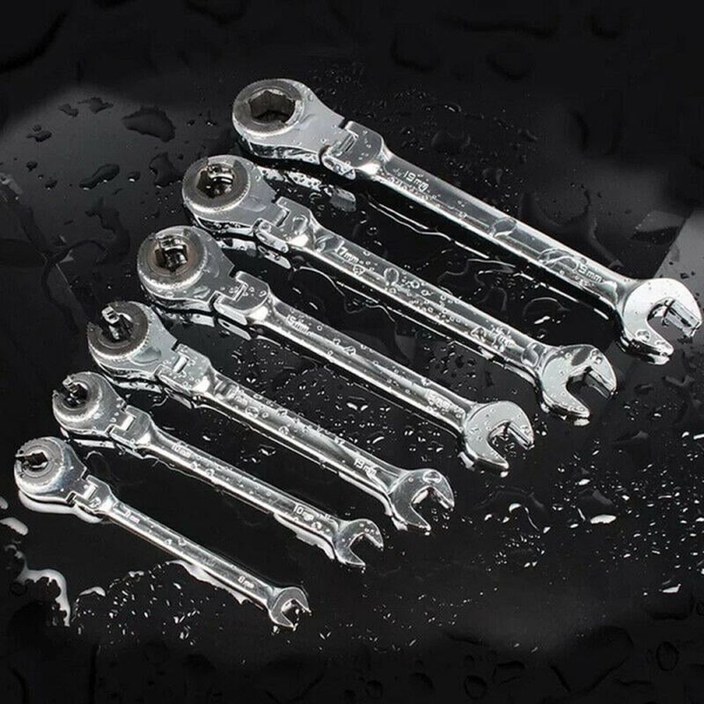 10 mm Flare Nut, Chrome Vanadium Steel Wrench