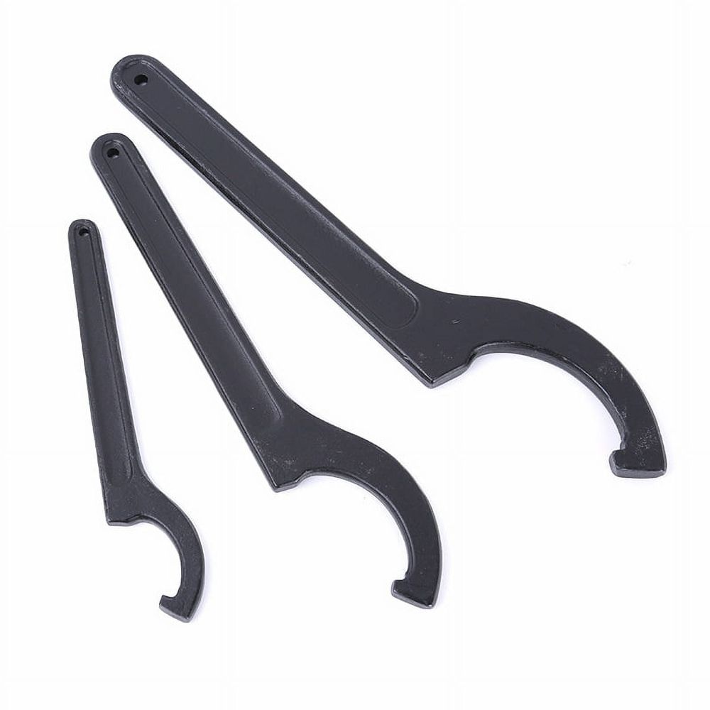 Special Spanner Wrench for Water Meter with Hook Repair Tool Square Black 22MM-160MM