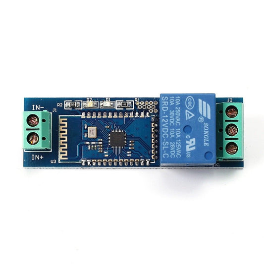 DC12V Relay Module Bluetooth Relay Module Relay Normally Open/Close 10m Control