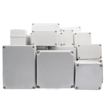 ABS Junction Box Electrical Project Enclosure Box Protection IP67 Waterproof White 110×80×45mm