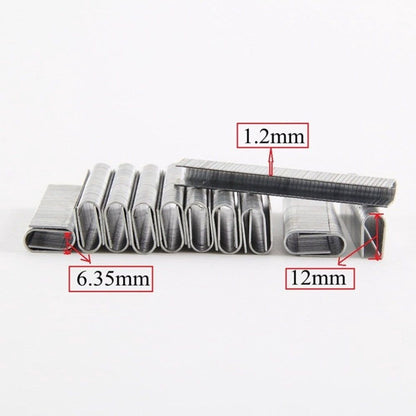 1000Pcs U-Shaped Staples for 3 Way Staple Gun Stapler Machine Silver