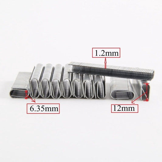 1000Pcs U-Shaped Staples for 3 Way Staple Gun Stapler Machine Silver