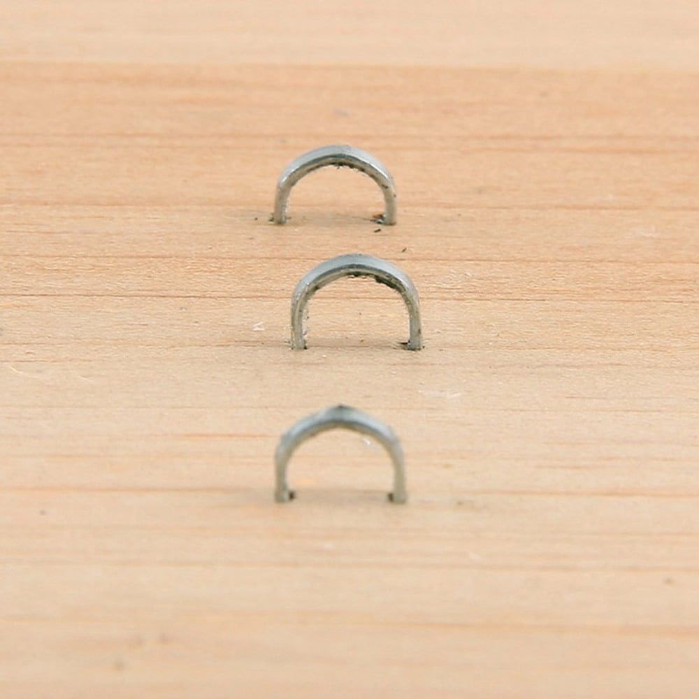1000Pcs U-Shaped Staples for 3 Way Staple Gun Stapler Machine Silver