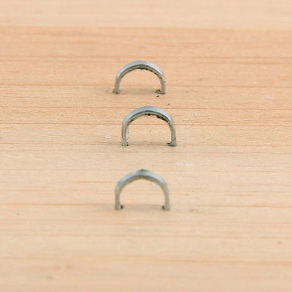 1000Pcs U-Shaped Staples for 3 Way Staple Gun Stapler Machine Silver