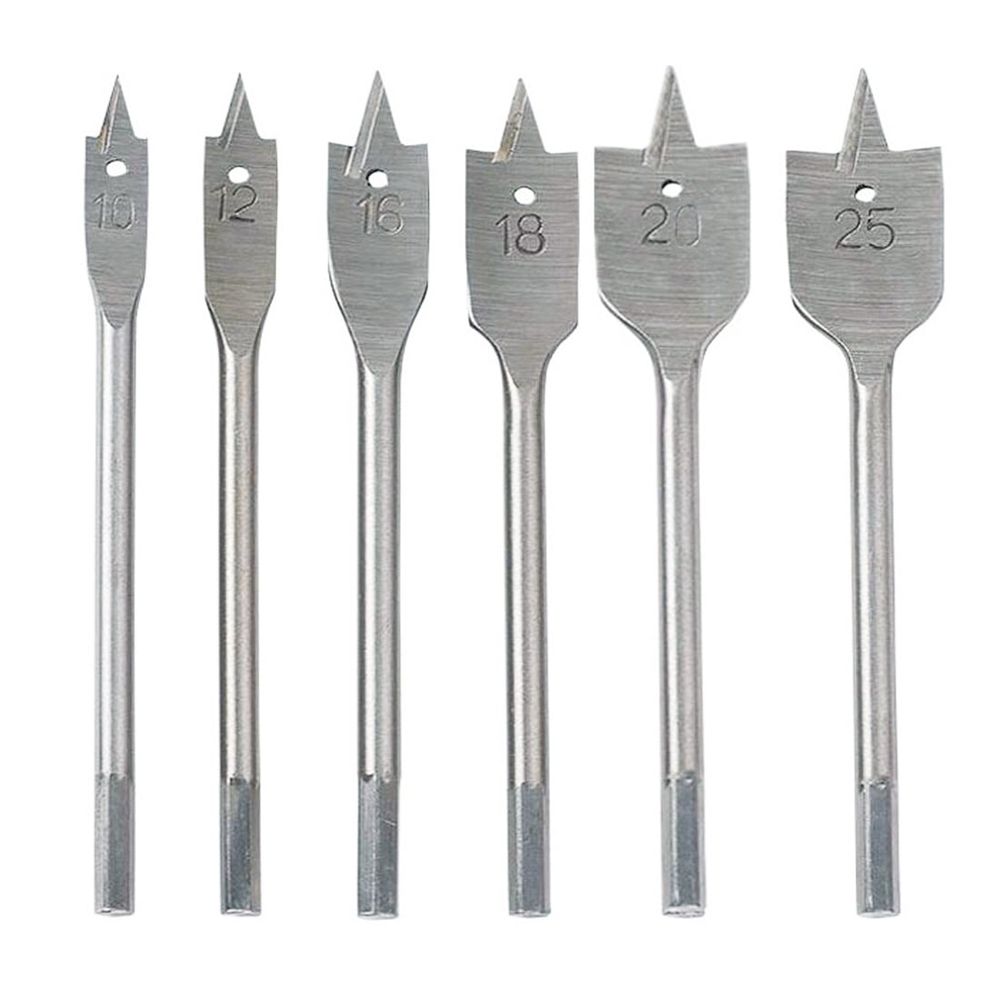 Flat Wood Spade Drill Bit Hole Cutter Woodworking Carbon Steel Titanium Gold 14mm