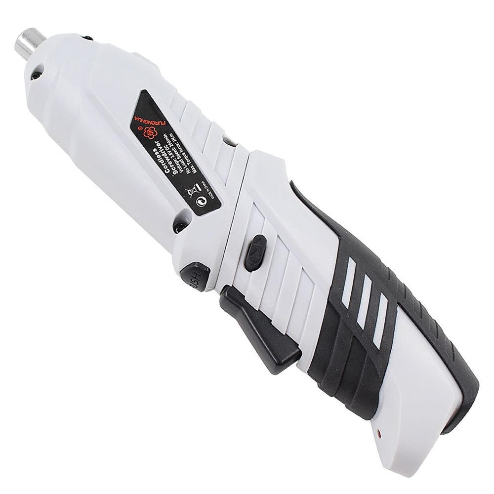 Foldable Electric Screwdriver, Rechargeable Cordless Screwdriver with USB Cable, Small Power Drill Set with Adjustable Torque and LED Light, for Home, Office, and DIY Tool Projects