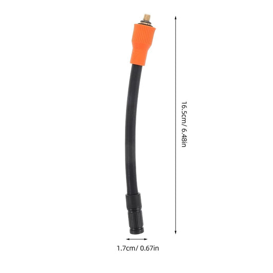 High-Pressure Air Pump Extension Tube for Tire Inflator, Inflation Hose Accessory, Air Compressor with Threaded Connection