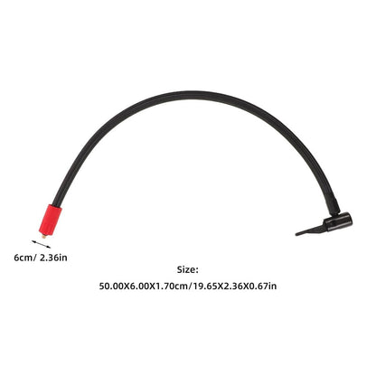 Air Compressor Hose Tube with Quick Connect Pneumatic Fittings for Car and Bike Inflation