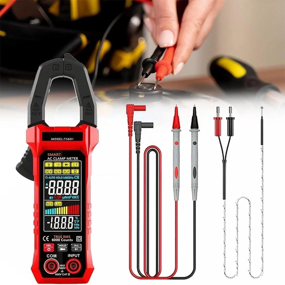 Intelligent Clamp Meter Digital Clamp Meter Measure Current Clamp Ammeter Voltage Voltage Multifunctional Tester tools, multimeter multimetro meter multimeter Ampere digital,Digital contact TR