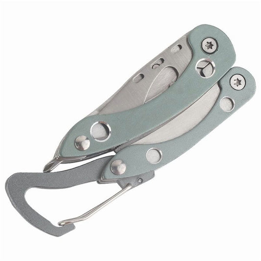 8-in-1 Foldable Multi-Tool with Pliers and Knife, Easy Access Clip, 4.5-Inch Open Length, 3.3-Inch Closed Length(Blue)