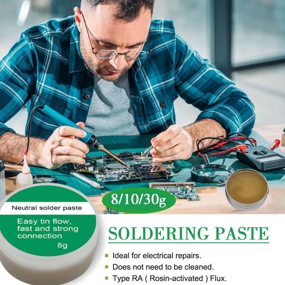 8g/10g/30g Soldering Flux Lead Solder Paste Flux Solder Paste Welding For Electronics Repair Soldering Flux