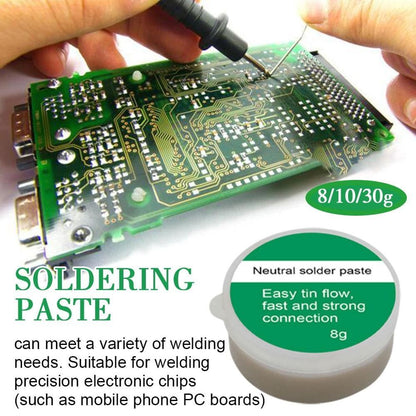 8g/10g/30g Soldering Flux Lead Solder Paste Flux Solder Paste Welding For Electronics Repair Soldering Flux