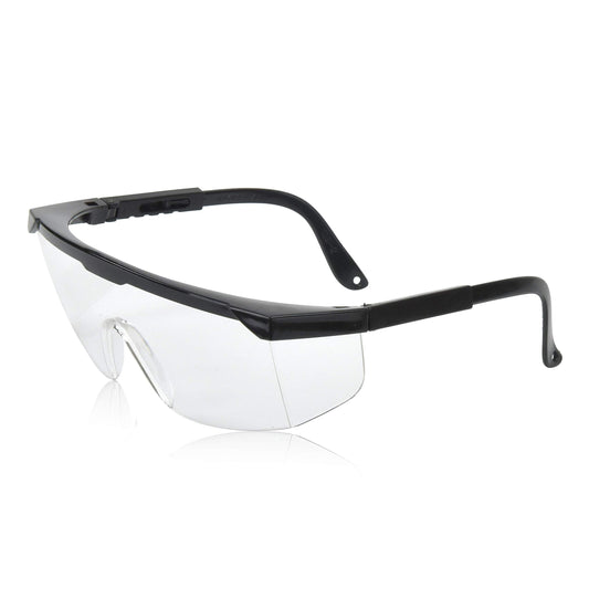Protective Safety Glasses with Clear Lenses Splash Windproof Dustproof Goggles UV Protected Light Weight Wrap Around Glasses