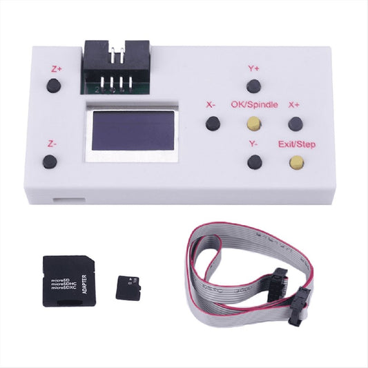 Offline Controller for CNC 3018 Pro 2418 Pro 1610 Pro DIY Laser Engraver Cutter Machine 1GB TF Card 3 GRBL,1 x GRBL off-line controller 1 x Extension Cable,As Shown