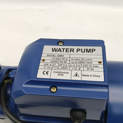 Electric PeripheralPump QB60 CleanWater Garden Farm RainTank Irrigation