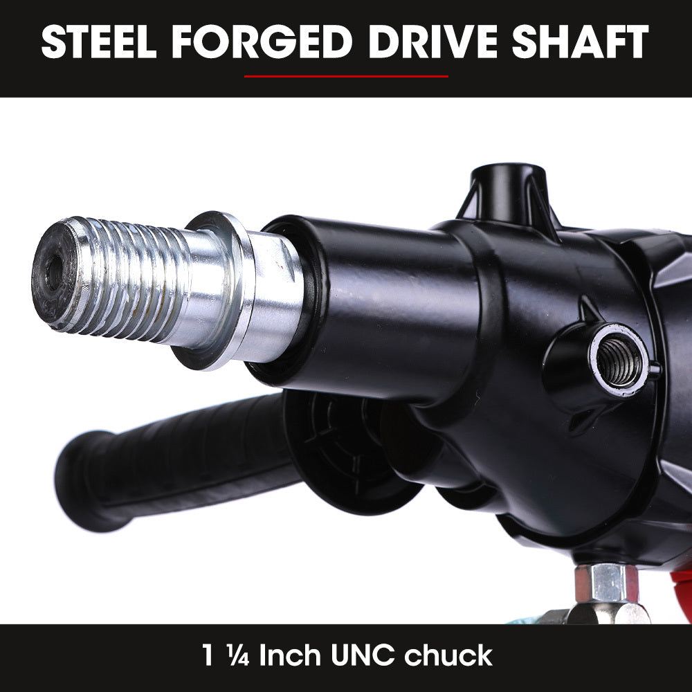 BAUMR-AG 1800W 120mm Handheld Core Drill & 76mm Diamond Drill Bit Combo, for Concrete Coring Hole Drilling