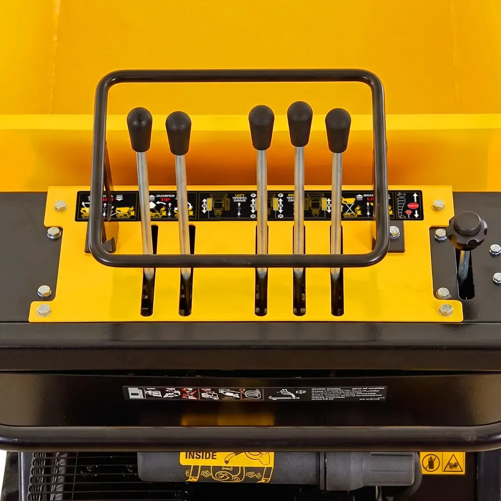 BAUMR-AG Tracked High Lifting/Tipping Power Barrow, 500kg Load Capacity, Hydrostatic, 9hp Engine