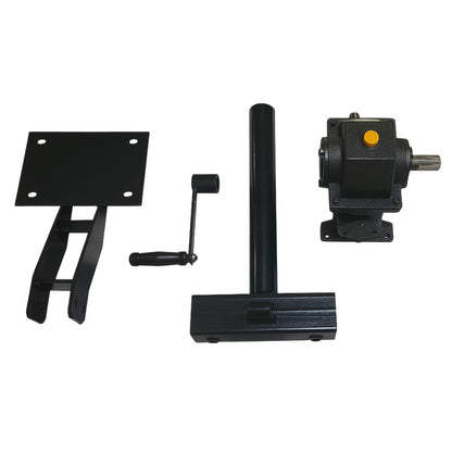Gear Box Drive Rotation Conversion Kit for Car Rotisserie 4500LBS Auto Repair