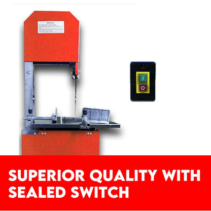 10" Meat Bandsaw Cutting Table & Mincer Band Saw Sausage Grinder Filler