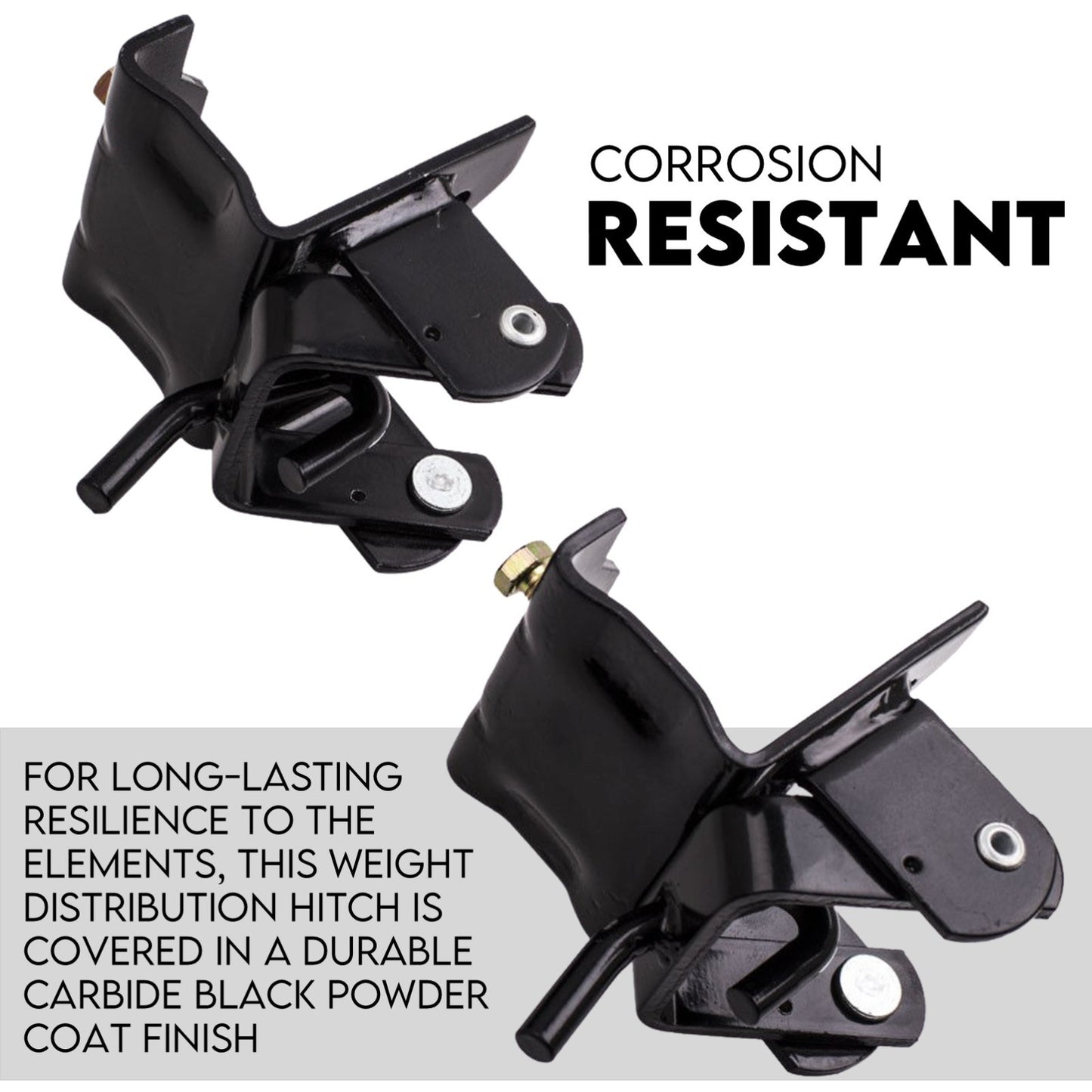 800lbs Weight Distribution Hitch System Load Leveller Caravan Anti Sway Bars