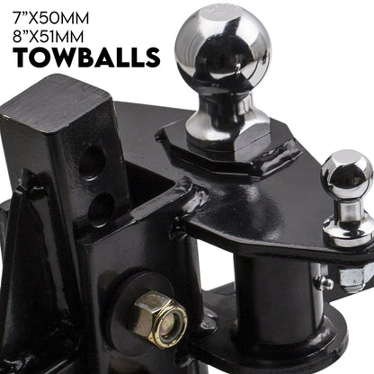 800lbs Weight Distribution Hitch System Load Leveller Caravan Anti Sway Bars