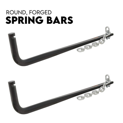 800lbs Weight Distribution Hitch System Load Leveller Caravan Anti Sway Bars