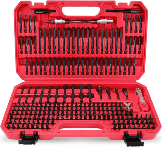 SEDY 232-Piece Ultimate Screwdriver Bit Set, Cr-V Impact Driver Bit Set Includes Security Bits