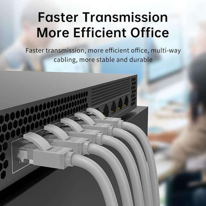 Jasoz Cat5E Ethernet Network Cable Lan Router Internet Patch 1 2 3 5 10 15 20M - 1.5 m