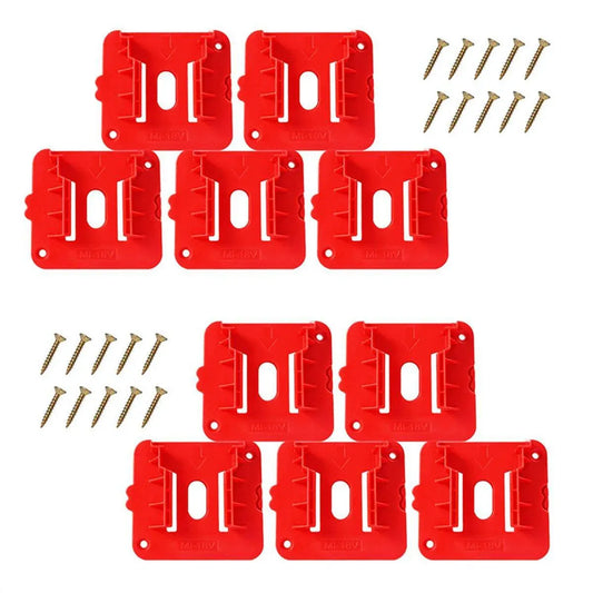 For Milwaukee M18 18V Battery Dock Holder Base Compatible with 48-11-1815 Tools